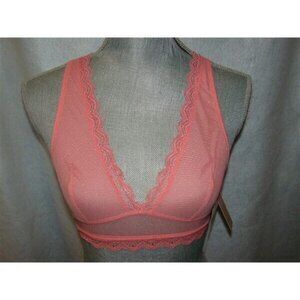 NWT Underella Ella Moss S 30201EM Kiera Swiss Dot Mesh Bralette 113710